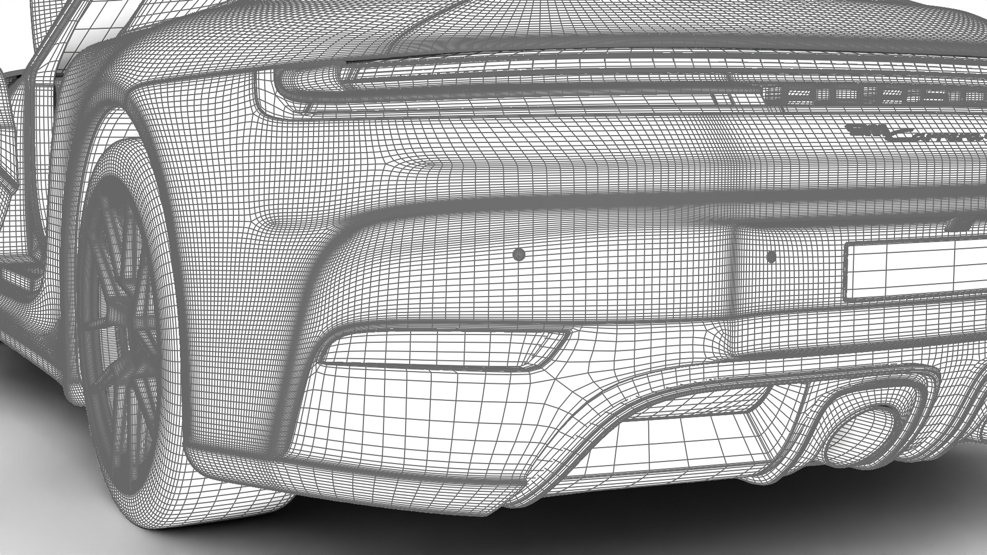 Porsche 911 Carrera 4GTS 2025 HQ 3d model 3D model_39