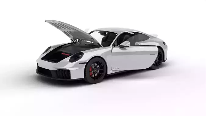 Porsche 911 Carrera 4GTS 2025 HQ 3d model