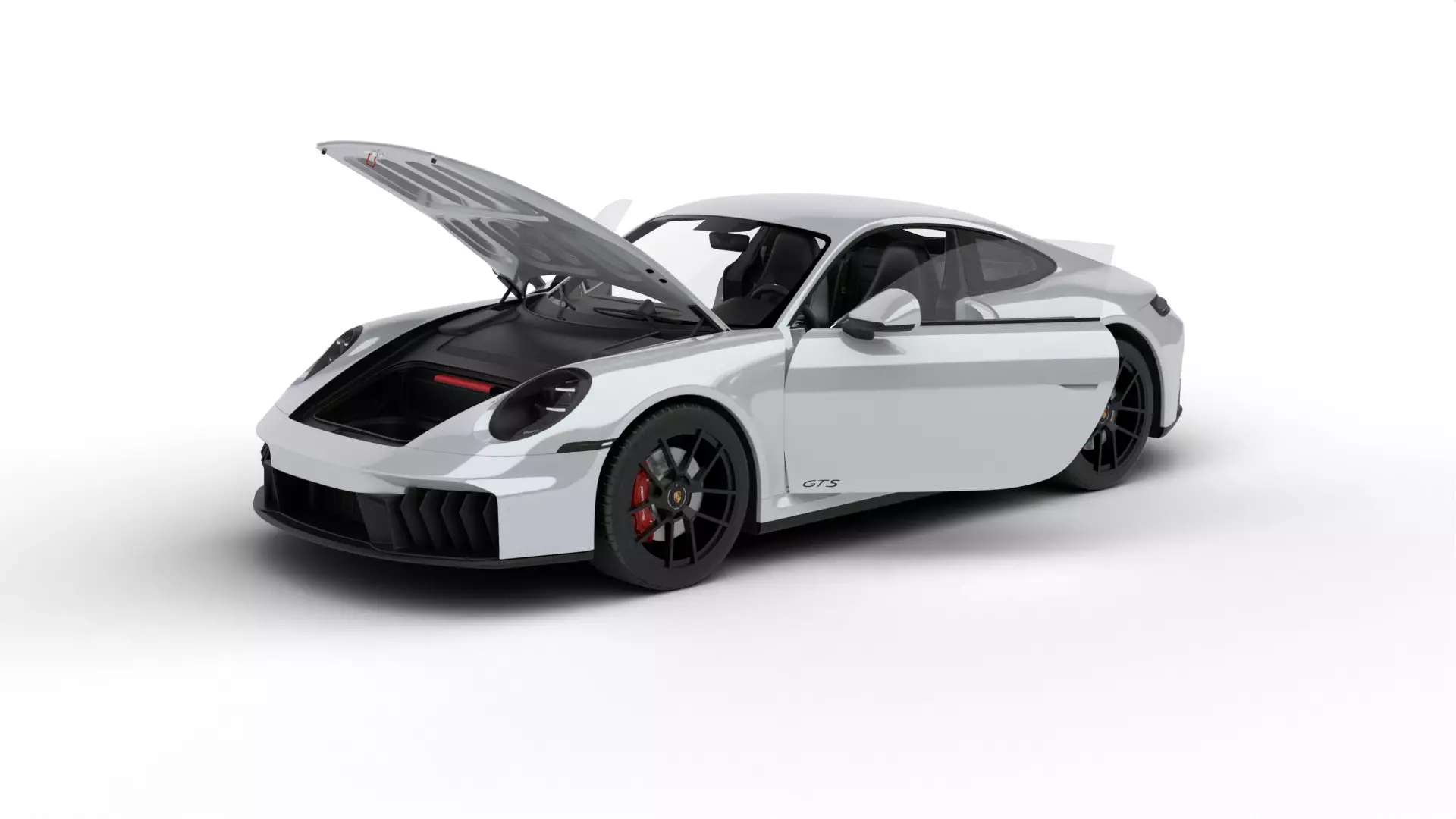 Porsche 911 Carrera 4GTS 2025 HQ 3d model 3D model_0