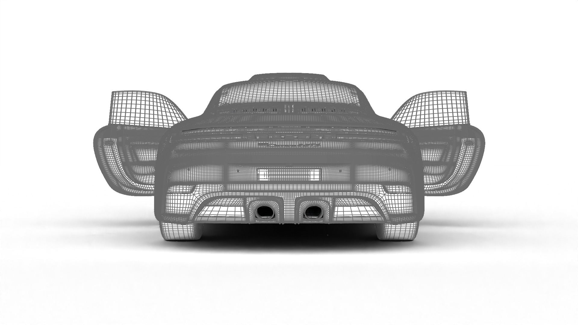 Porsche 911 Carrera 4GTS 2025 HQ 3d model 3D model_36