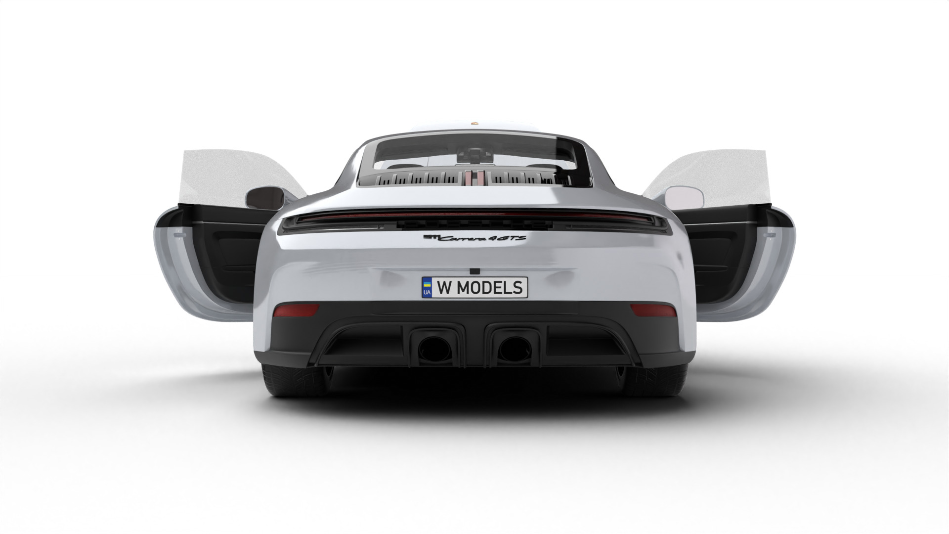 Porsche 911 Carrera 4GTS 2025 HQ 3d model 3D model_11