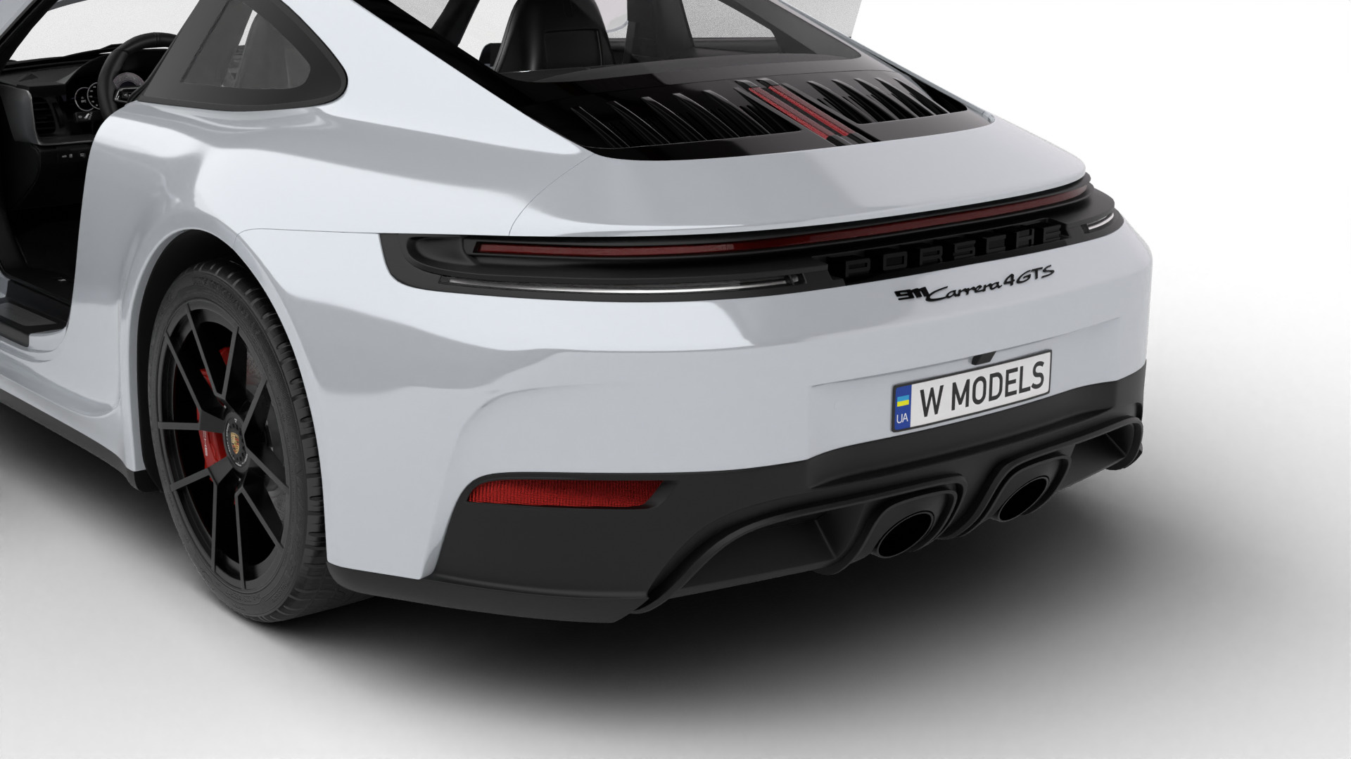 Porsche 911 Carrera 4GTS 2025 HQ 3d model 3D model_3