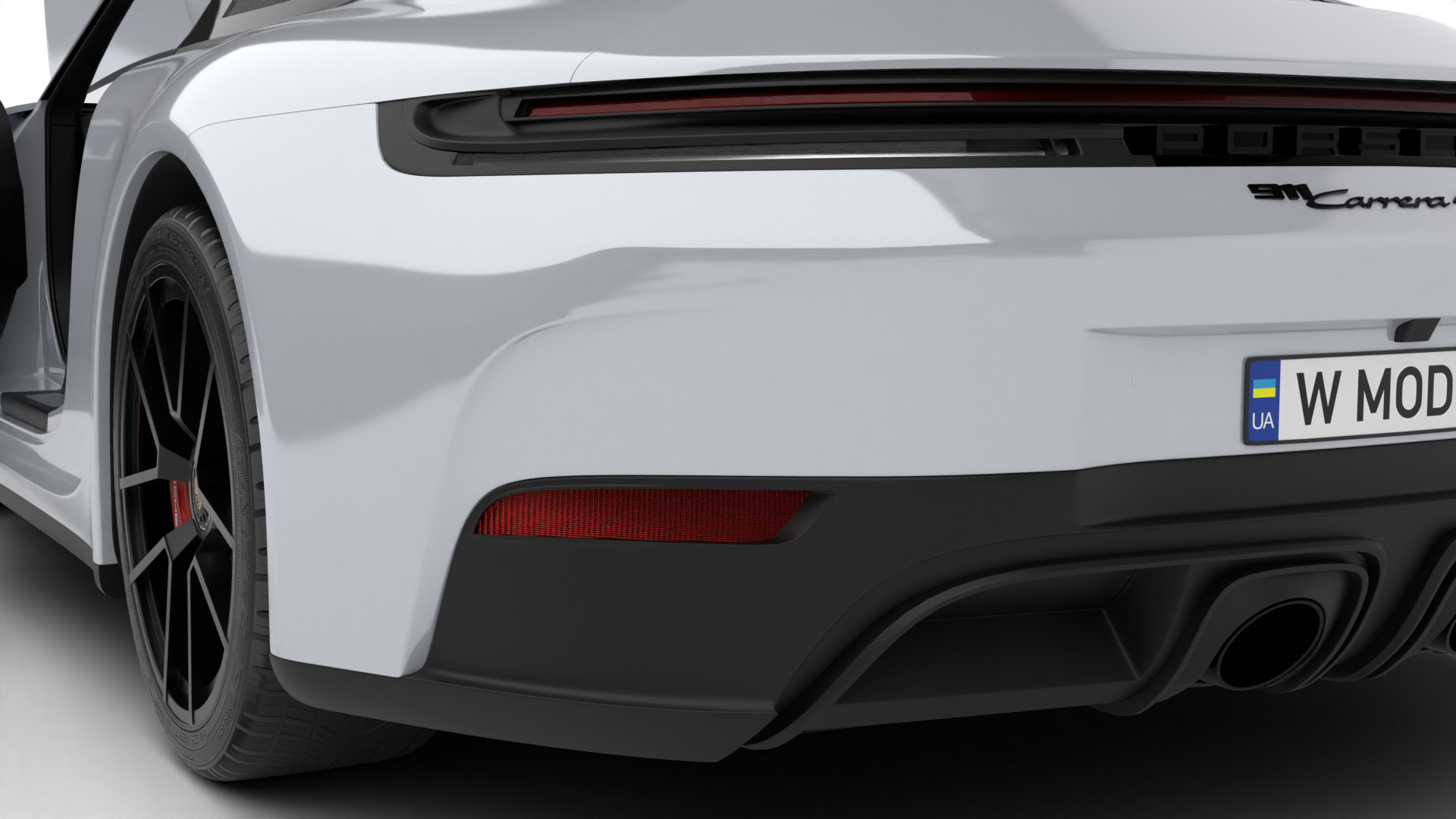 Porsche 911 Carrera 4GTS 2025 HQ 3d model 3D model_14