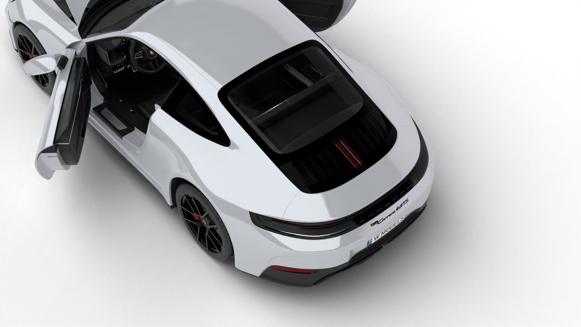 Porsche 911 Carrera 4GTS 2025 HQ 3d model 3D model_9