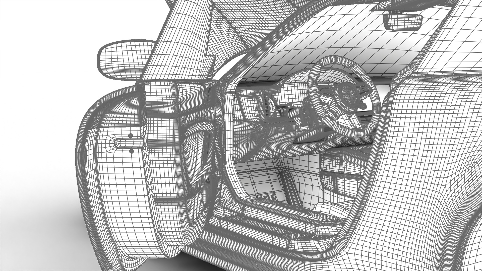Porsche 911 Carrera 4GTS 2025 HQ 3d model 3D model_40