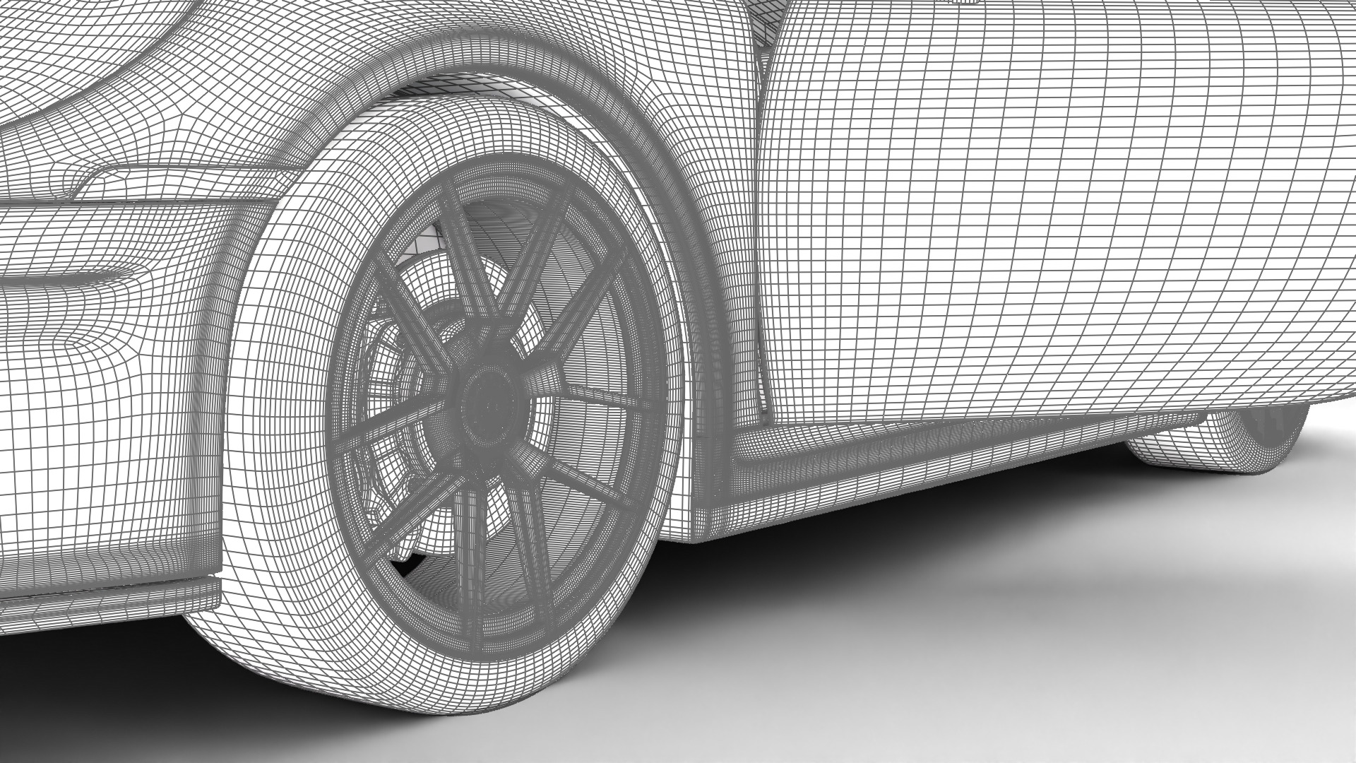 Porsche 911 Carrera 4GTS 2025 HQ 3d model 3D model_29