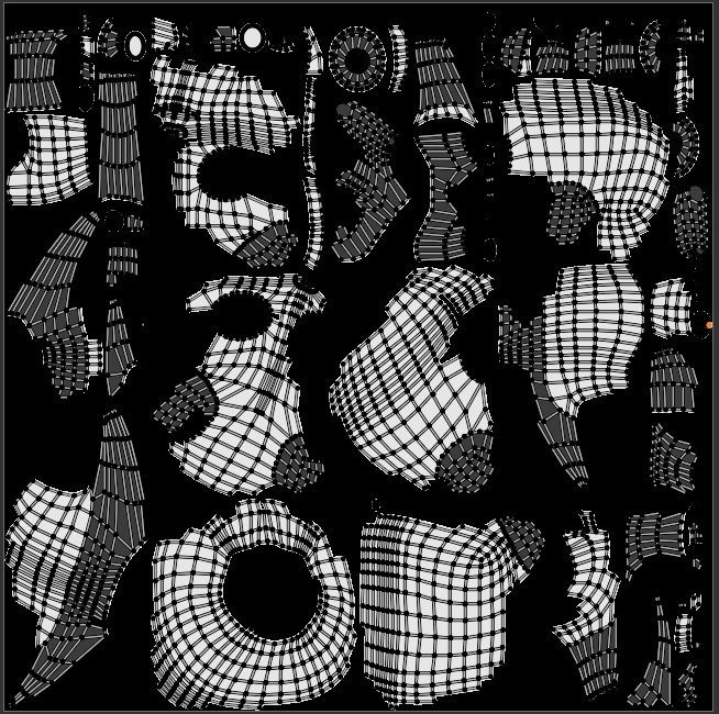 Low Poly Game-Ready Rigged Cartoon Panda Low-poly 3D model_9