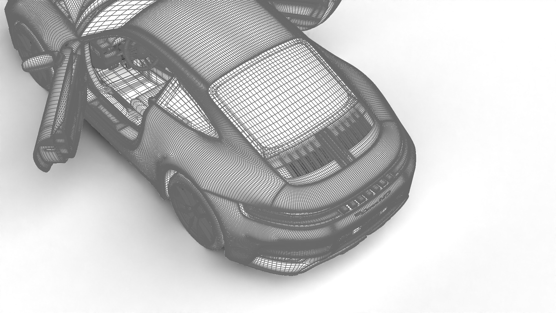 Porsche 911 Carrera 4GTS 2025 HQ 3d model 3D model_34