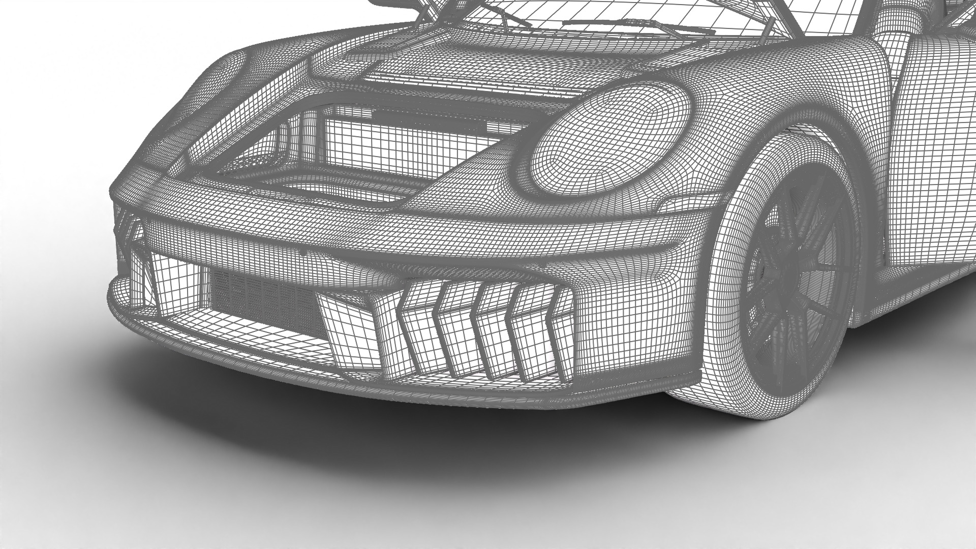 Porsche 911 Carrera 4GTS 2025 HQ 3d model 3D model_27