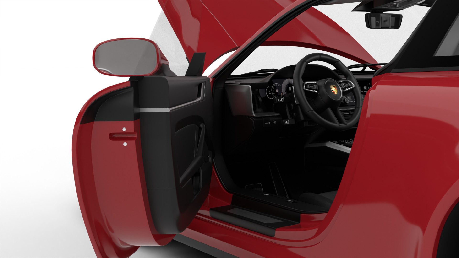 Porsche 911 Carrera 4GTS 2025 HQ 3d model 3D model_15