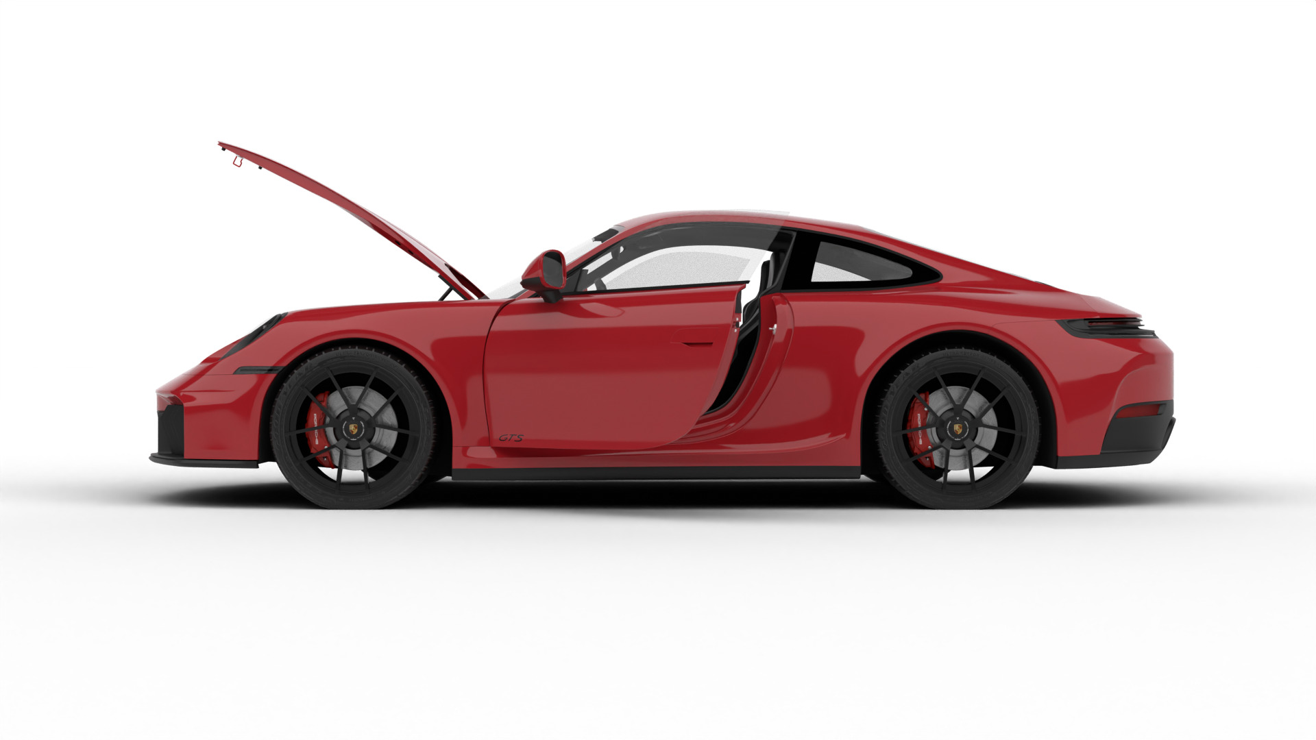 Porsche 911 Carrera 4GTS 2025 HQ 3d model 3D model_10