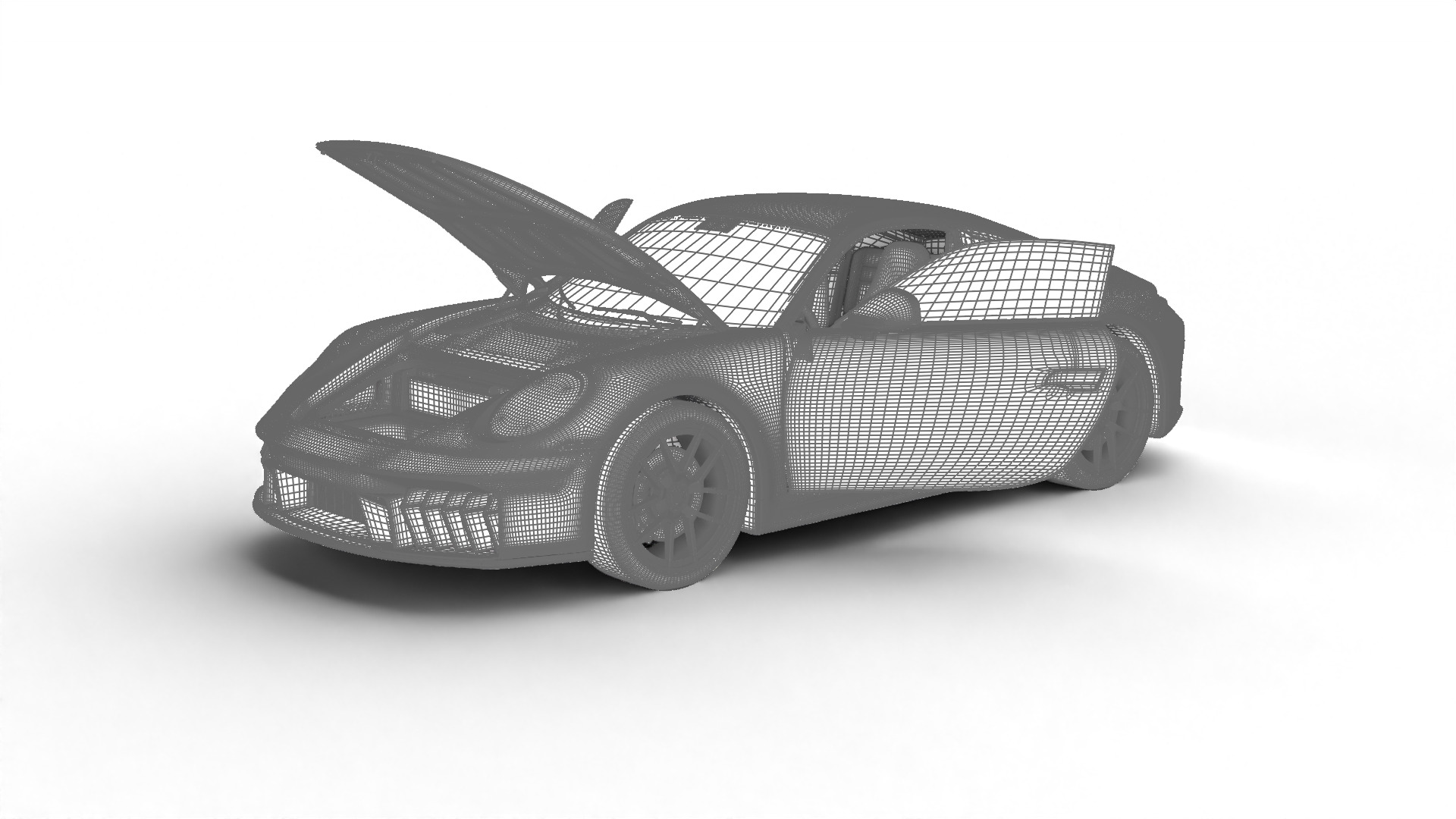 Porsche 911 Carrera 4GTS 2025 HQ 3d model 3D model_25