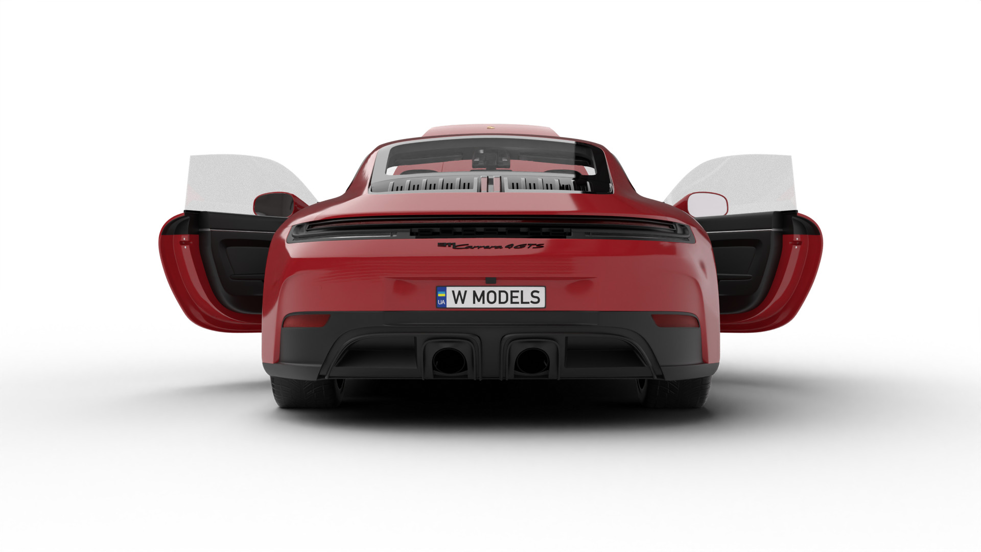 Porsche 911 Carrera 4GTS 2025 HQ 3d model 3D model_11