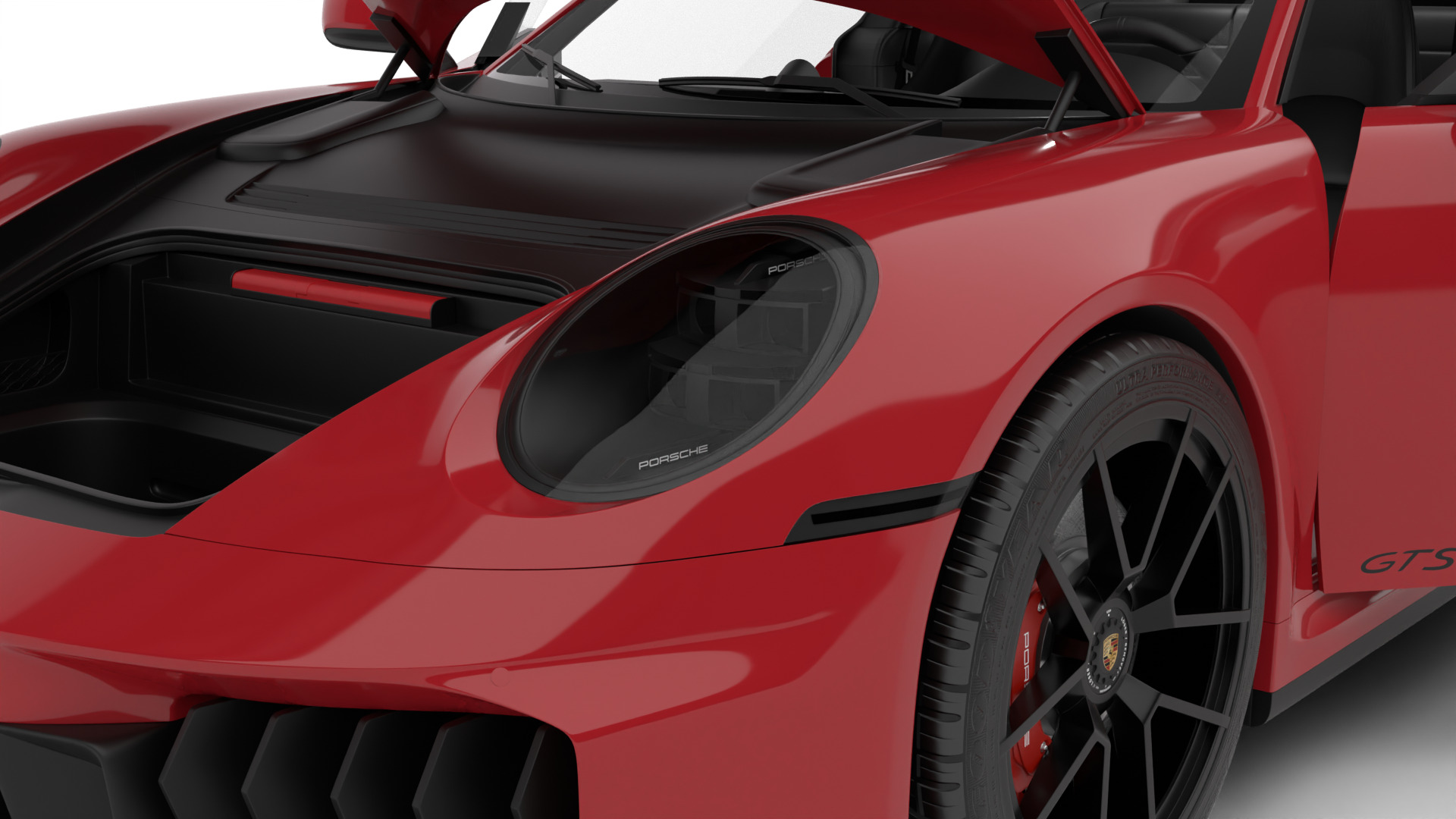 Porsche 911 Carrera 4GTS 2025 HQ 3d model 3D model_16