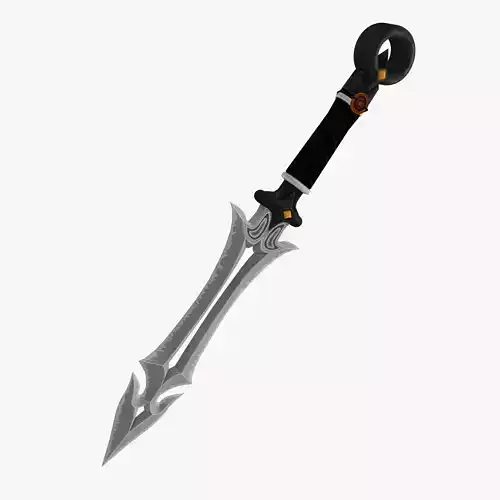 Vampire Blade Low Poly