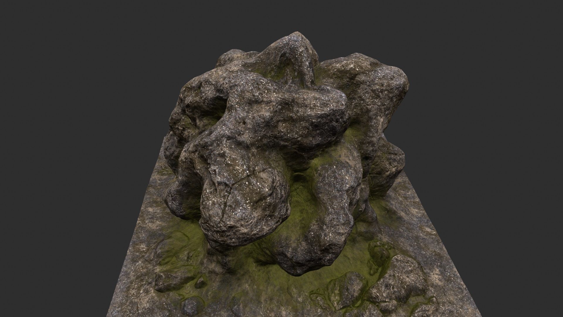 Rock Stone 3D model_22