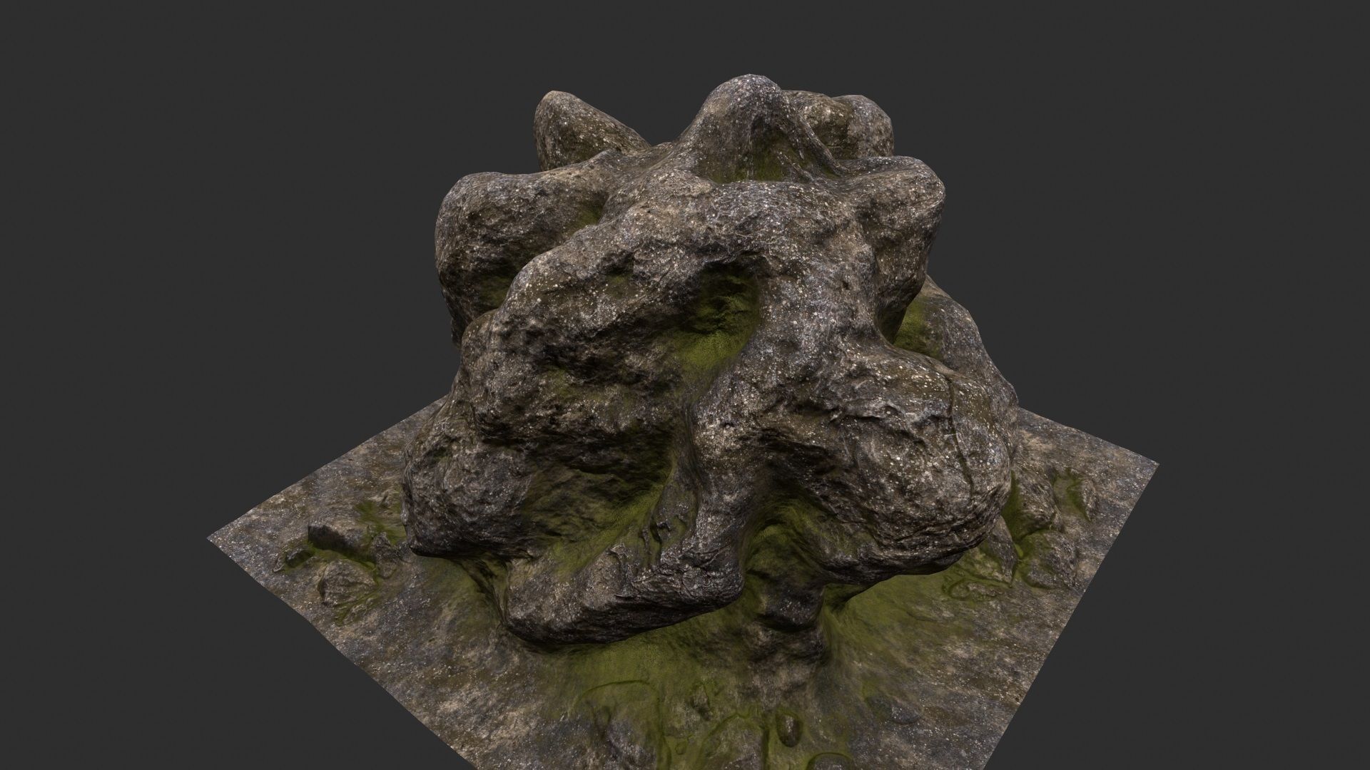 Rock Stone 3D model_24