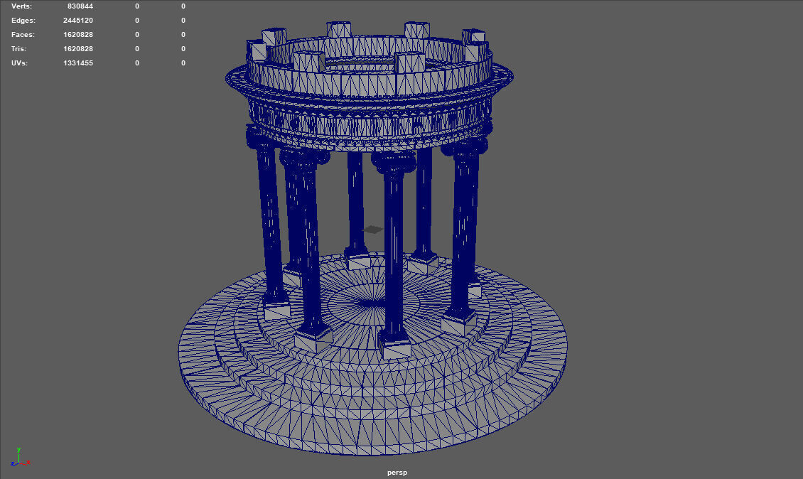 Garden Rotunda 3D print model_5