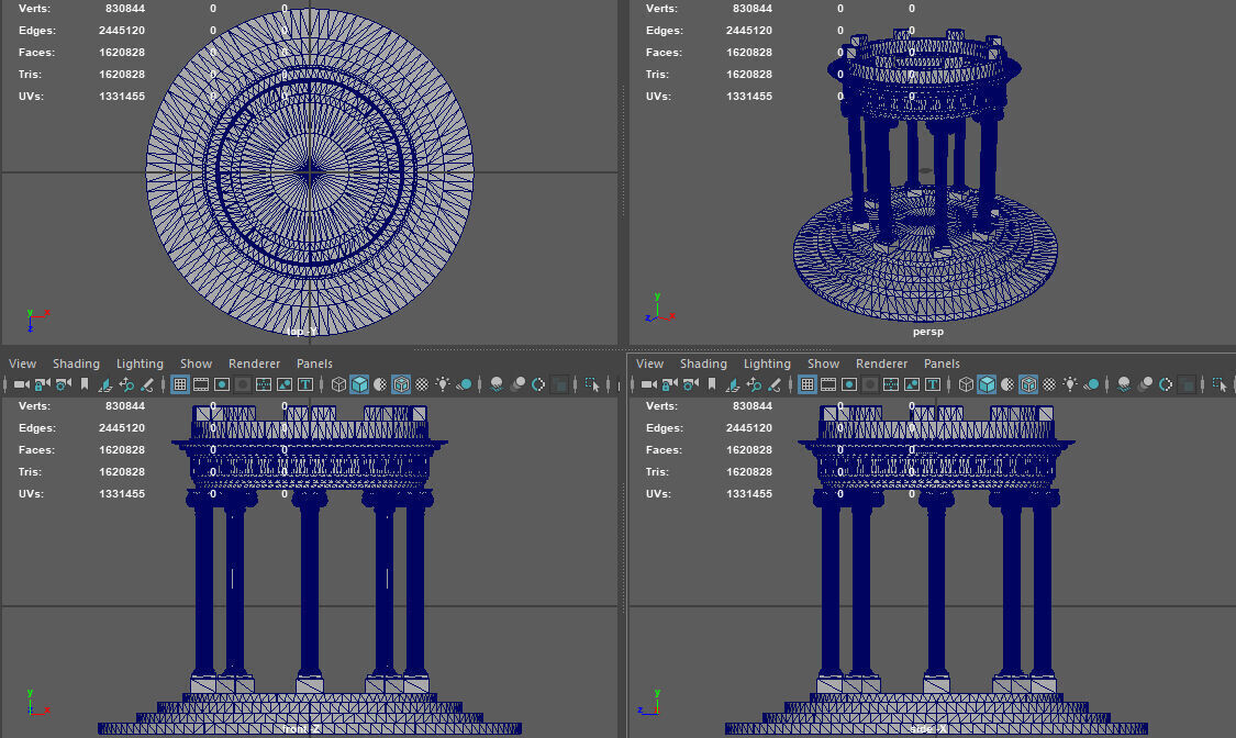 Garden Rotunda 3D print model_8