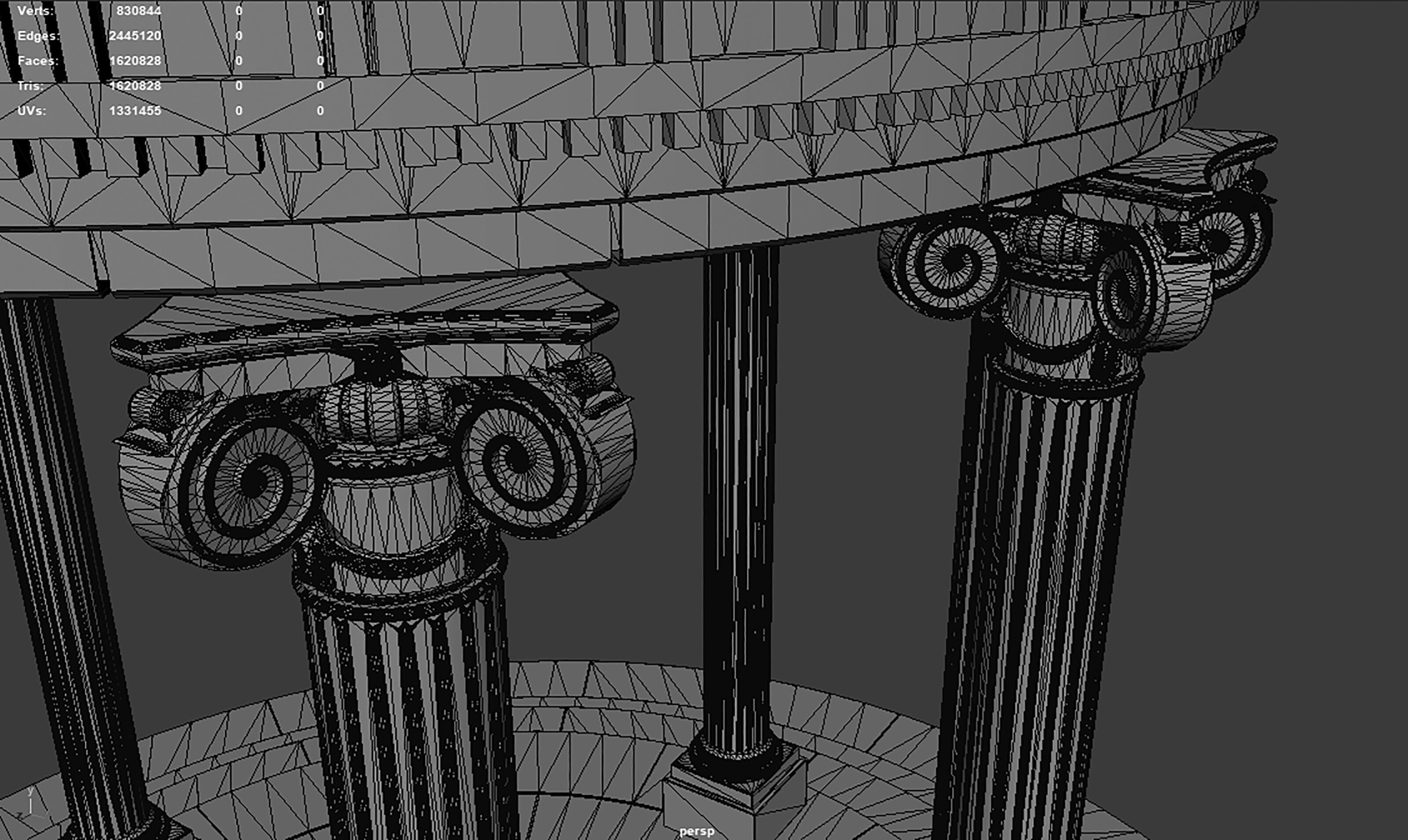 Garden Rotunda 3D print model_9