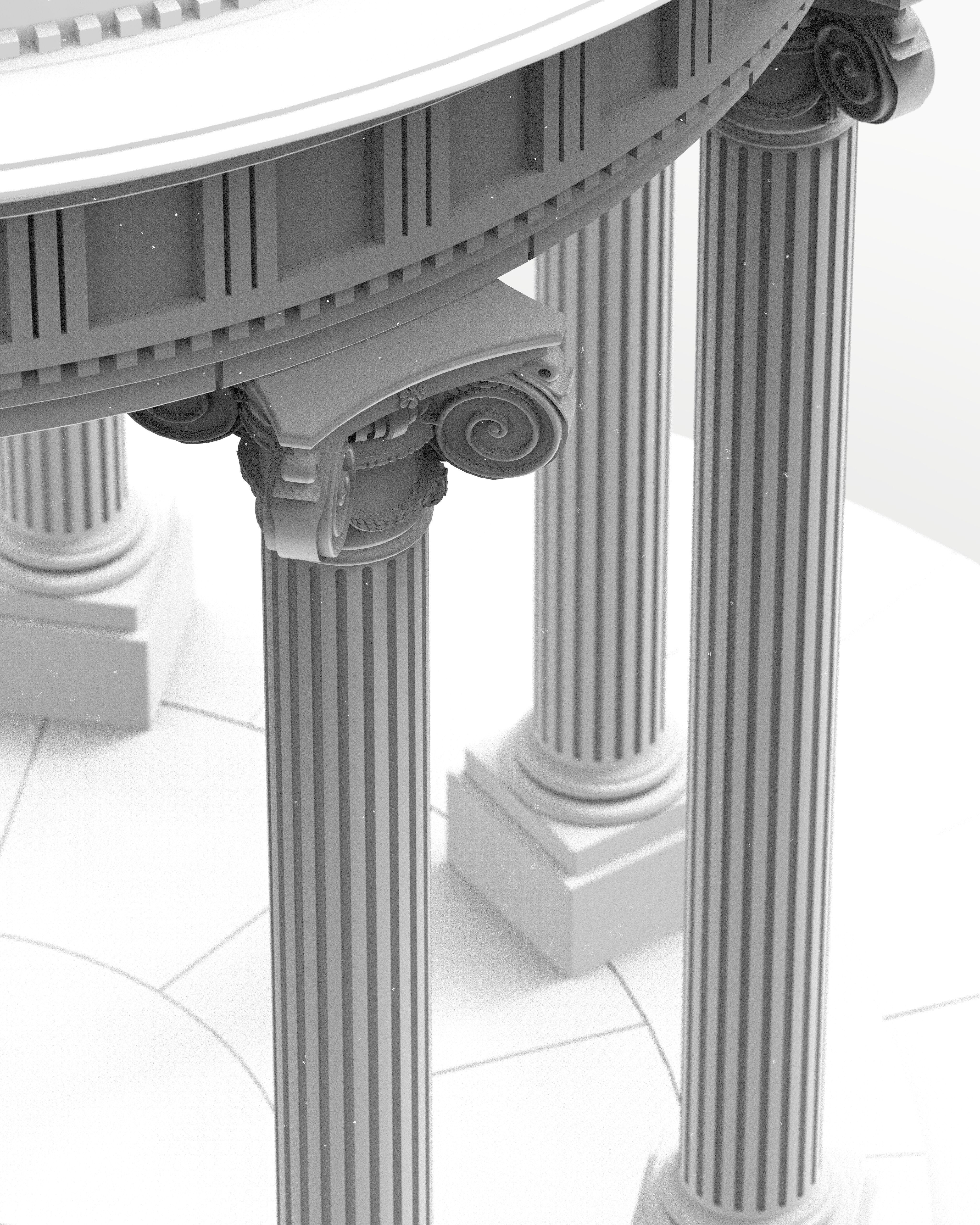 Garden Rotunda 3D print model_2