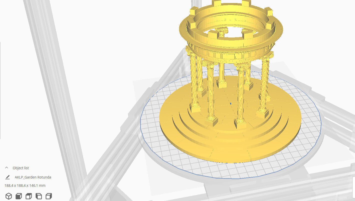 Garden Rotunda 3D print model_6