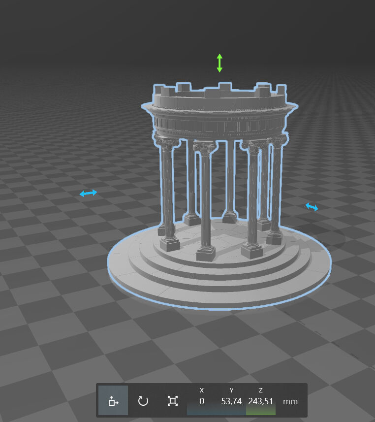 Garden Rotunda 3D print model_3