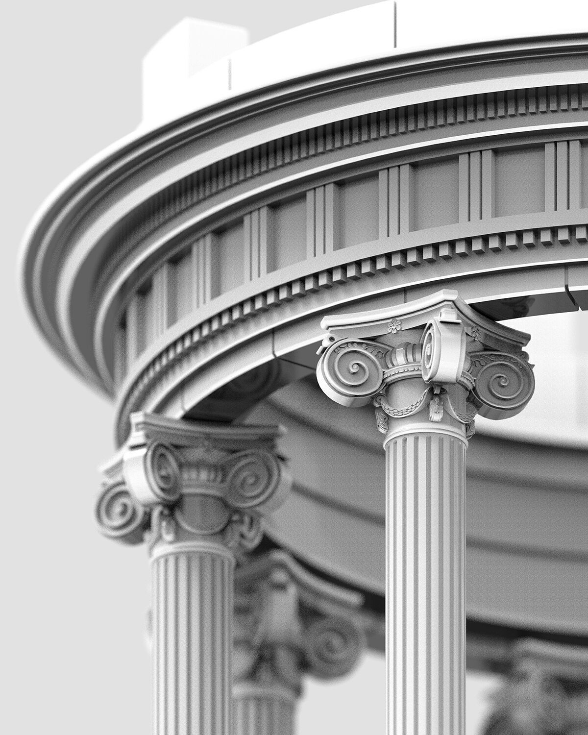 Garden Rotunda 3D print model_1