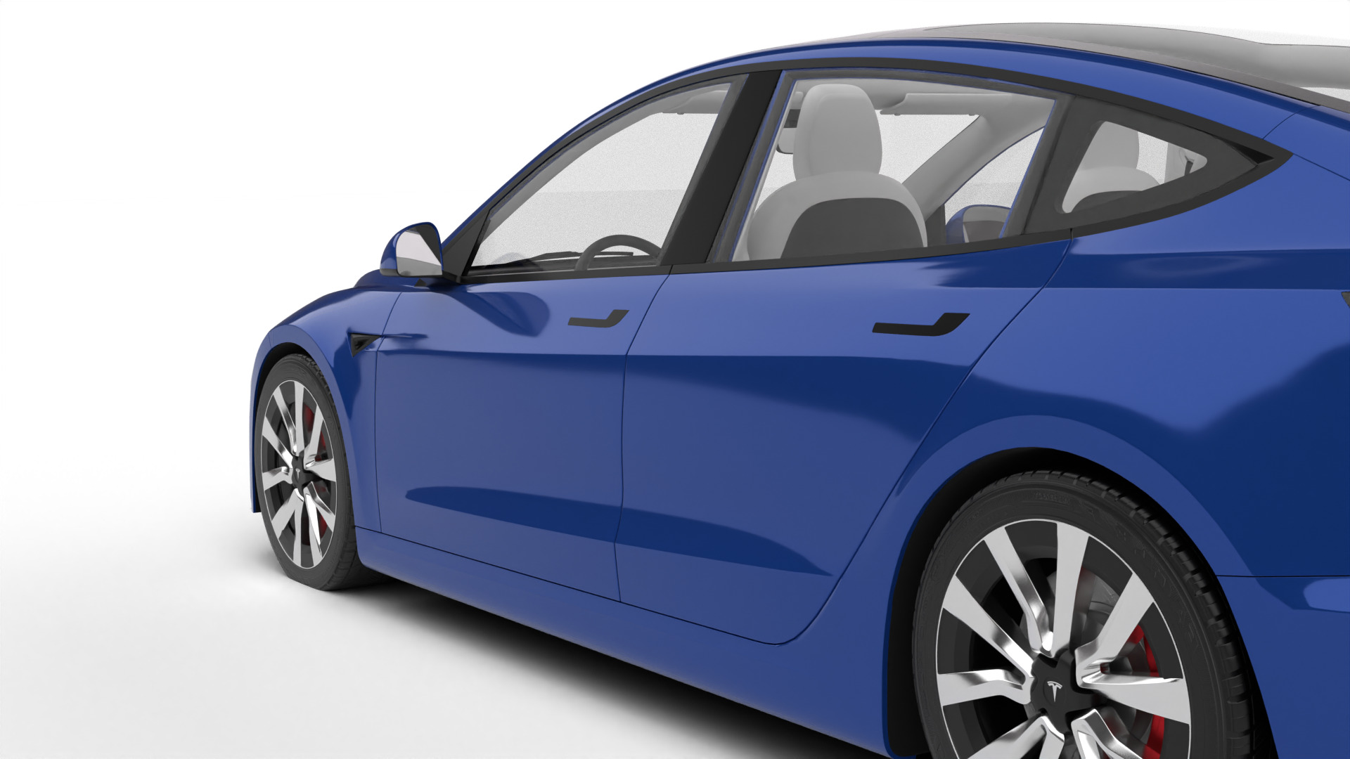 Tesla Model 3 2024 3d model 3D model_12