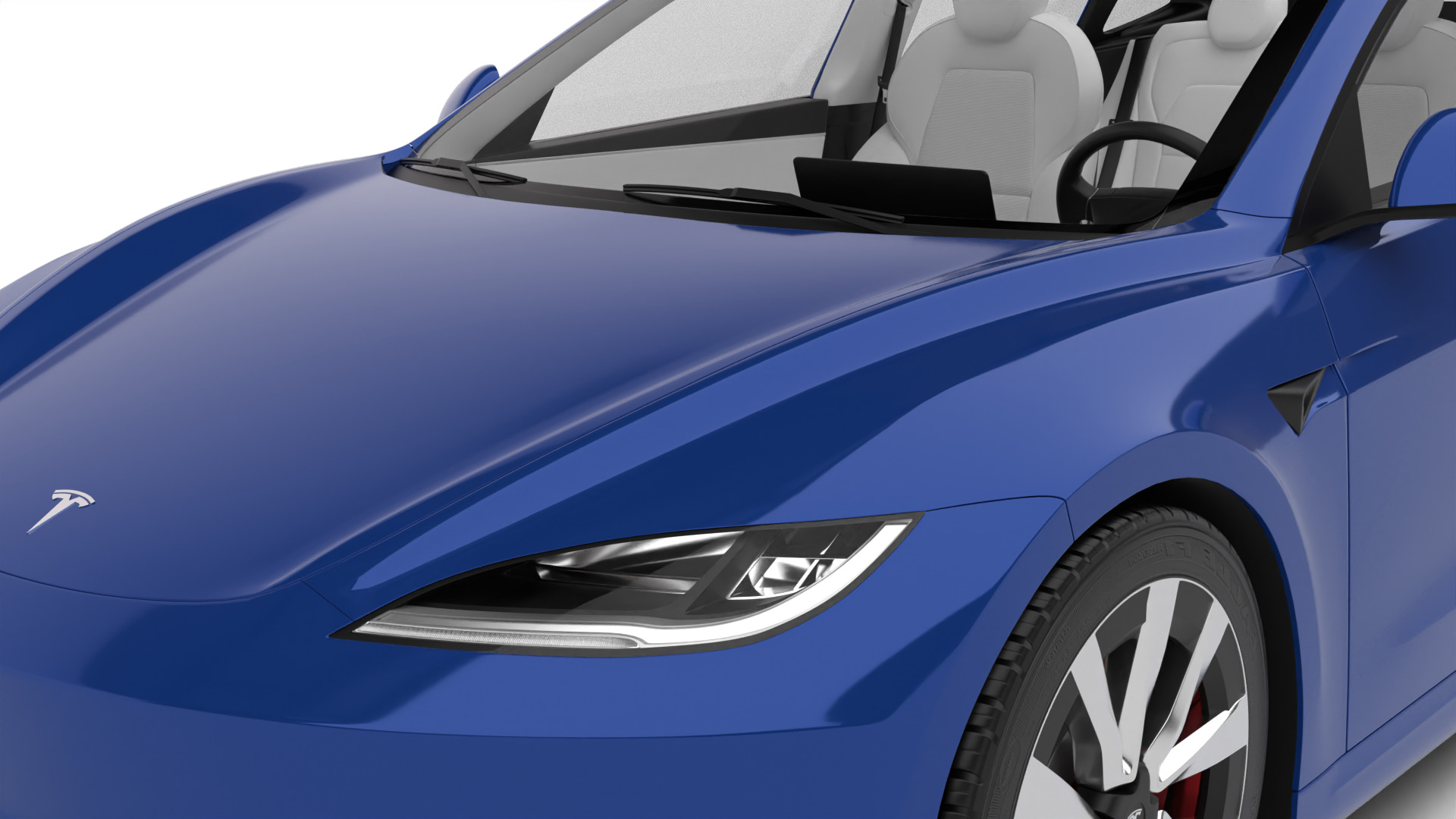Tesla Model 3 2024 3d model 3D model_15