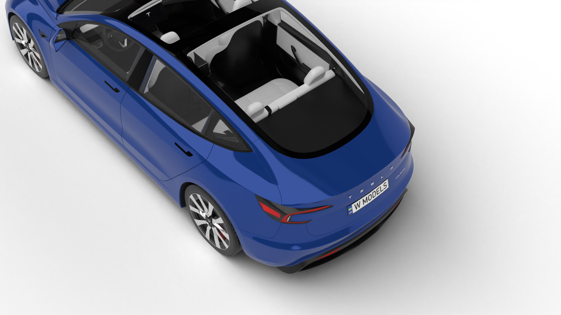 Tesla Model 3 2024 3d model 3D model_8