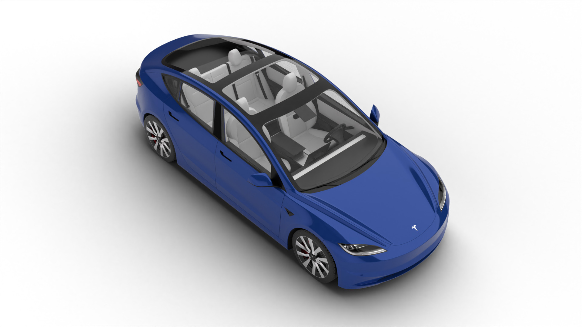 Tesla Model 3 2024 3d model 3D model_6