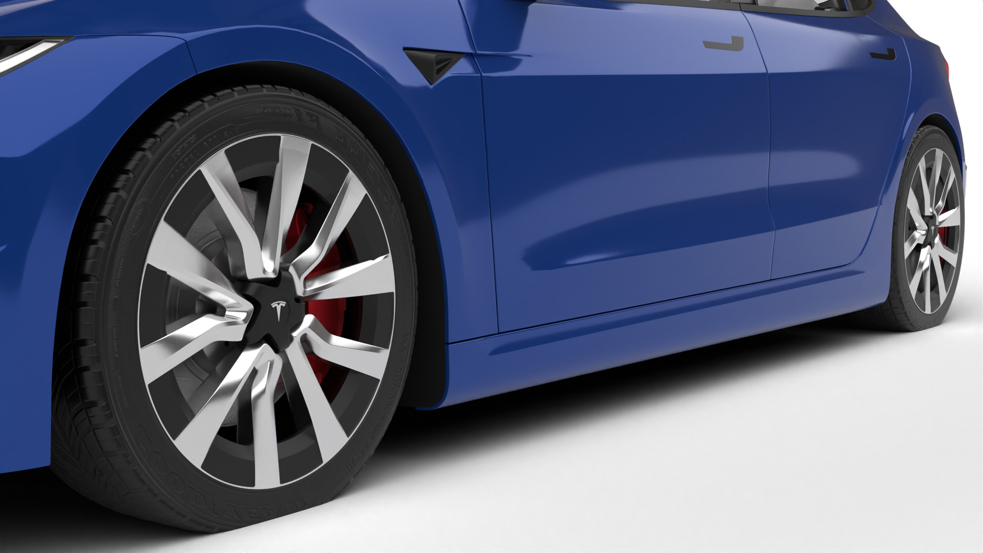 Tesla Model 3 2024 3d model 3D model_21