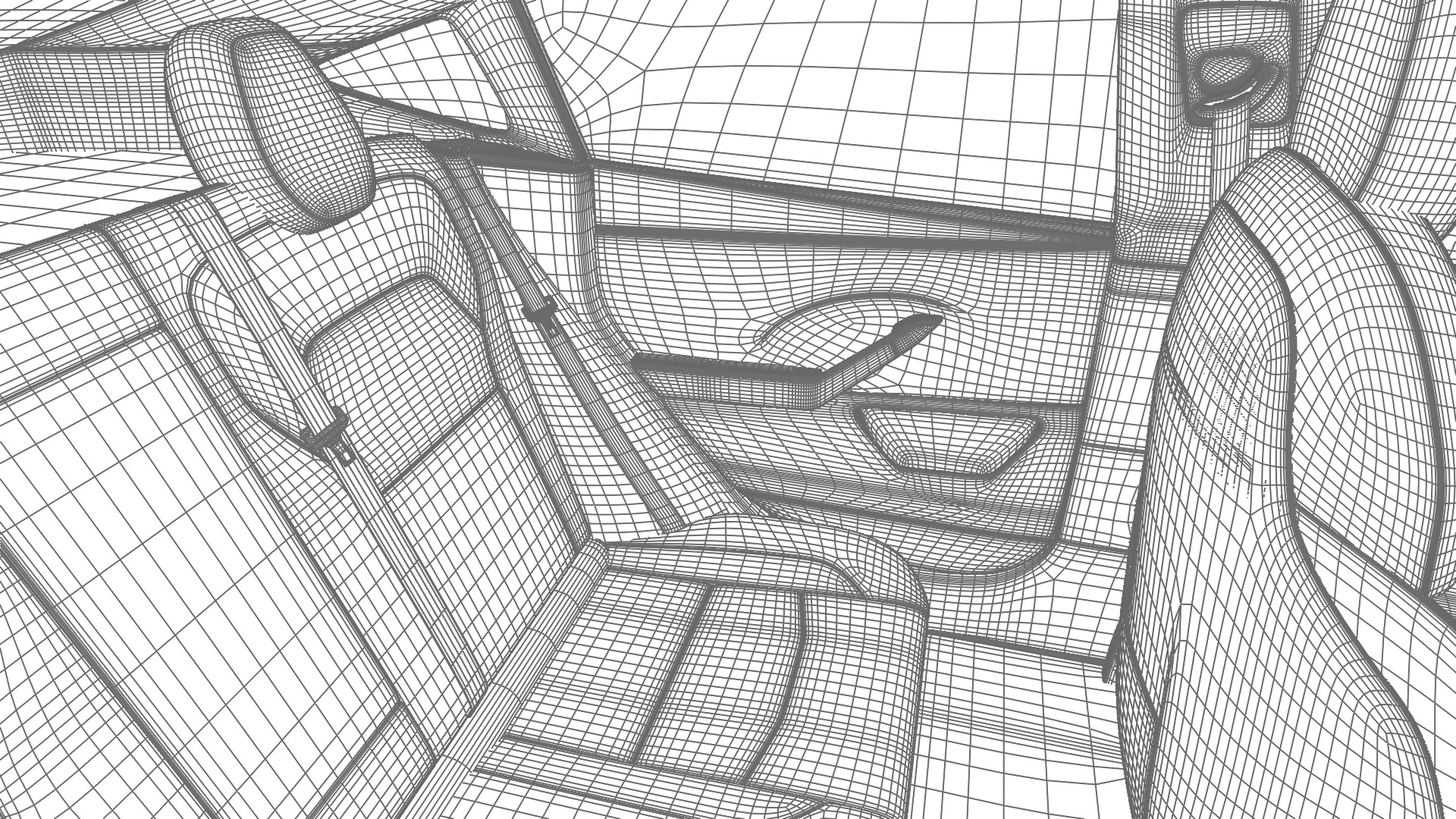 Tesla Model 3 2024 3d model 3D model_48