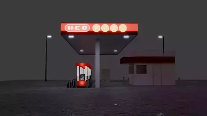 Gas station