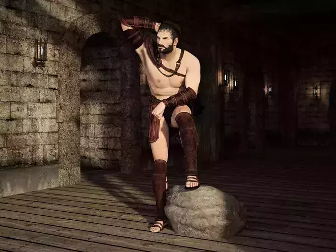 Hercules Rigged Animated