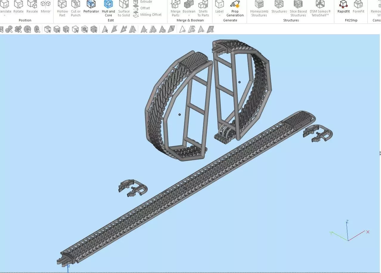 kings chain 3D model_0