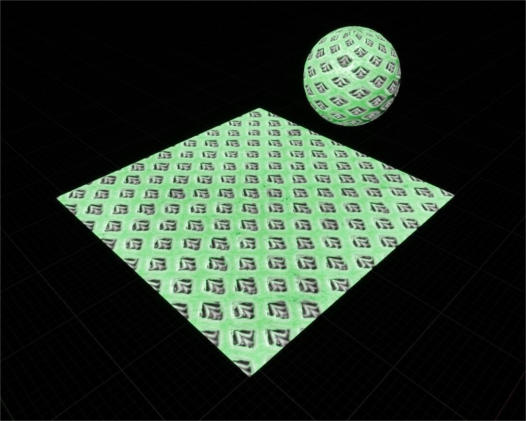 Game Ready PBR Stylized Scales Materials Pack Texture_6