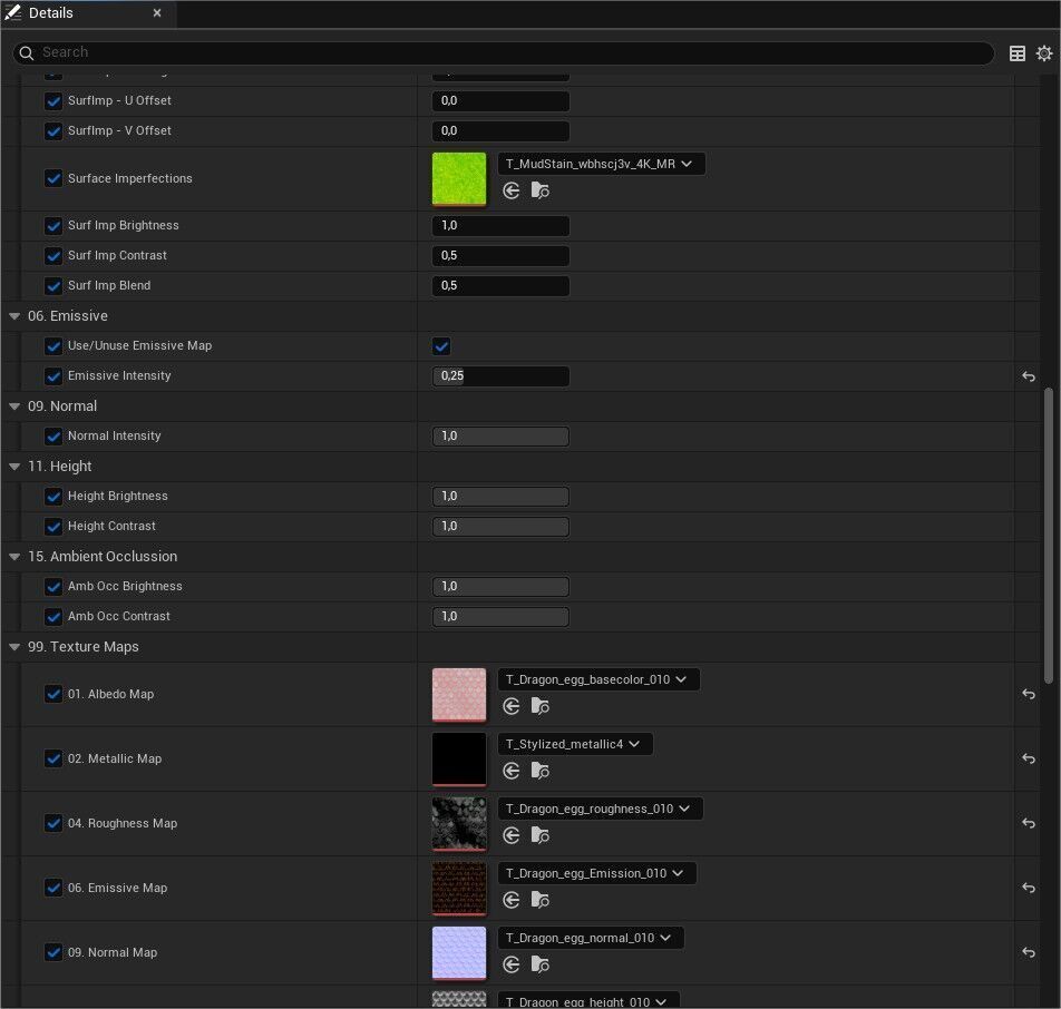 Game Ready PBR Stylized Scales Materials Pack Texture_2