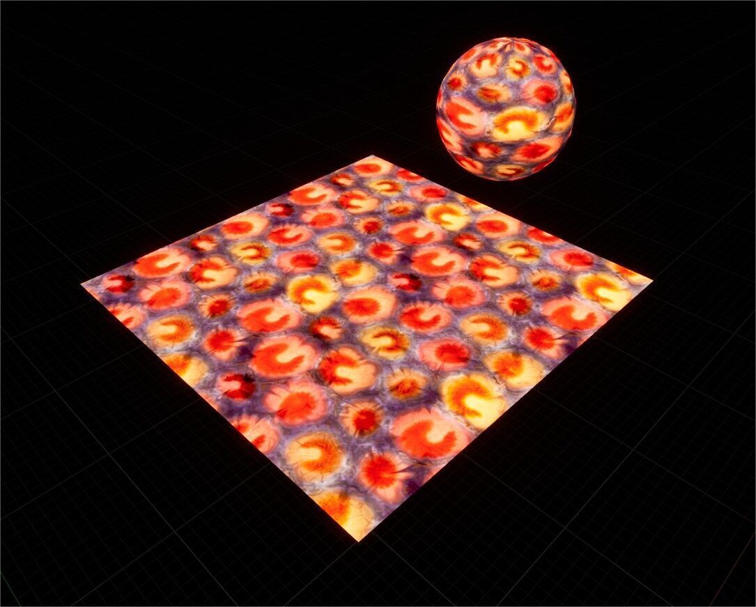 Game Ready PBR Stylized Scales Materials Pack Texture_4