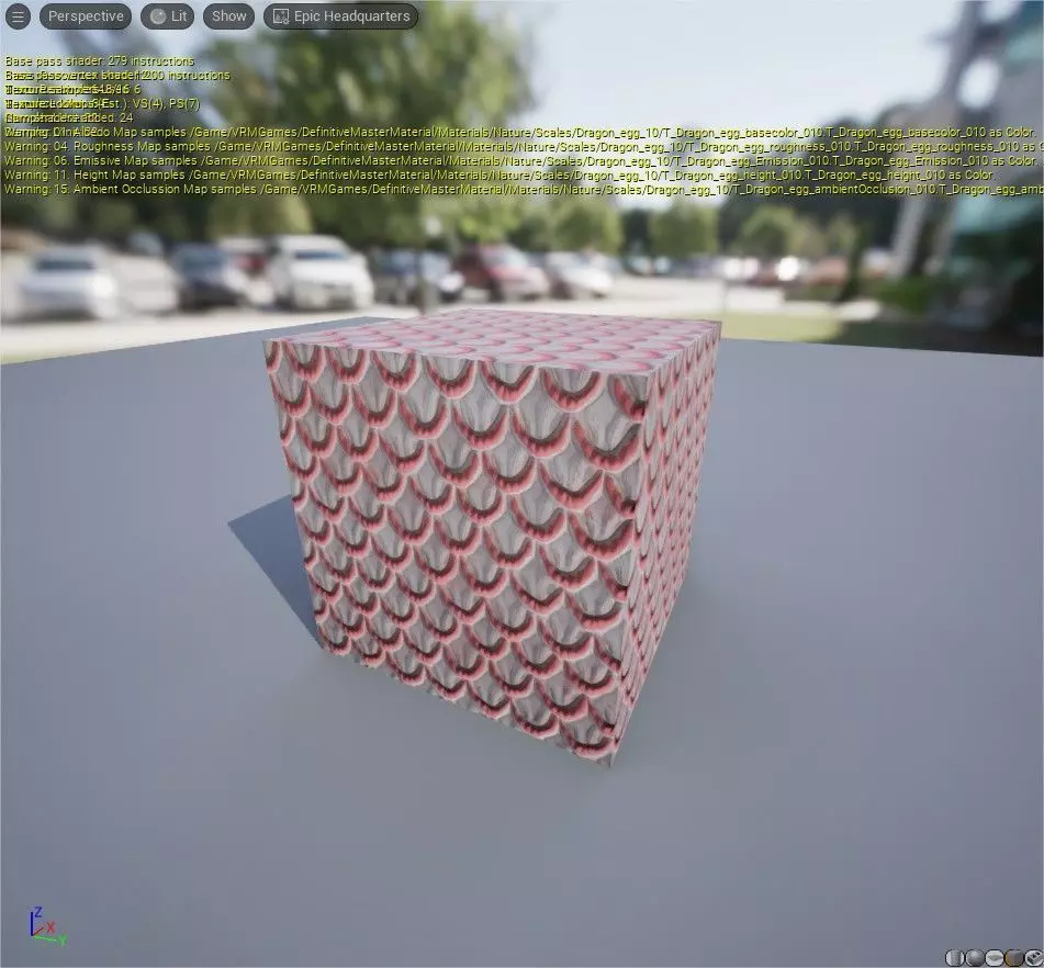 Game Ready PBR Stylized Scales Materials Pack Texture_0