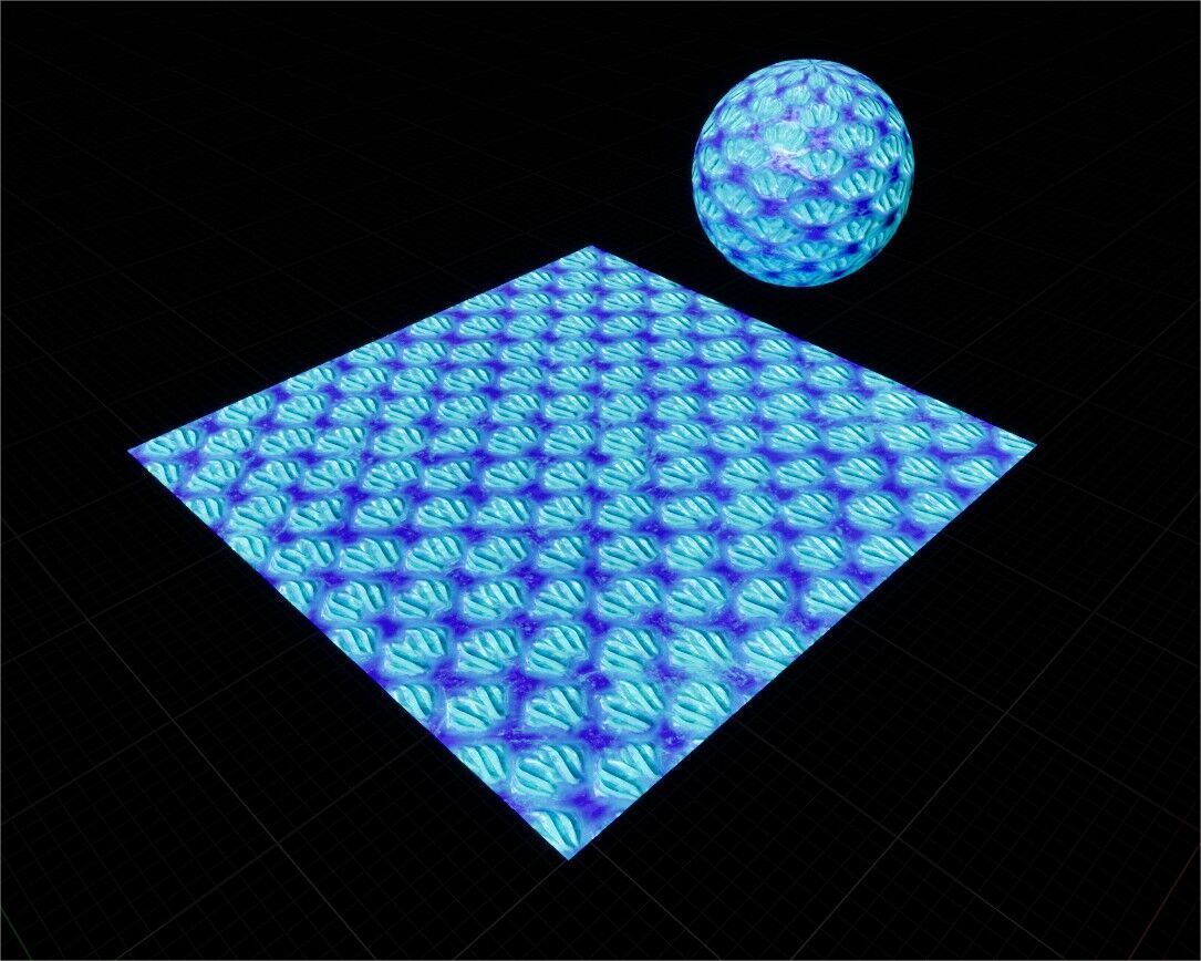 Game Ready PBR Stylized Scales Materials Pack Texture_7