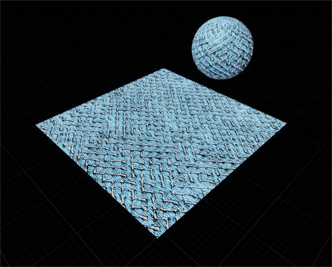 Game Ready PBR Stylized Scales Materials Pack Texture_11