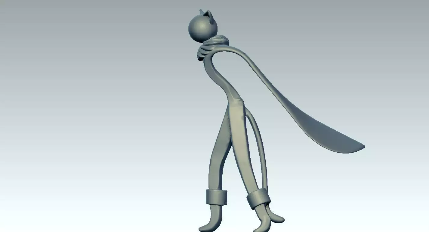 Sketch cat statue - Decor - 3D print 3D print model