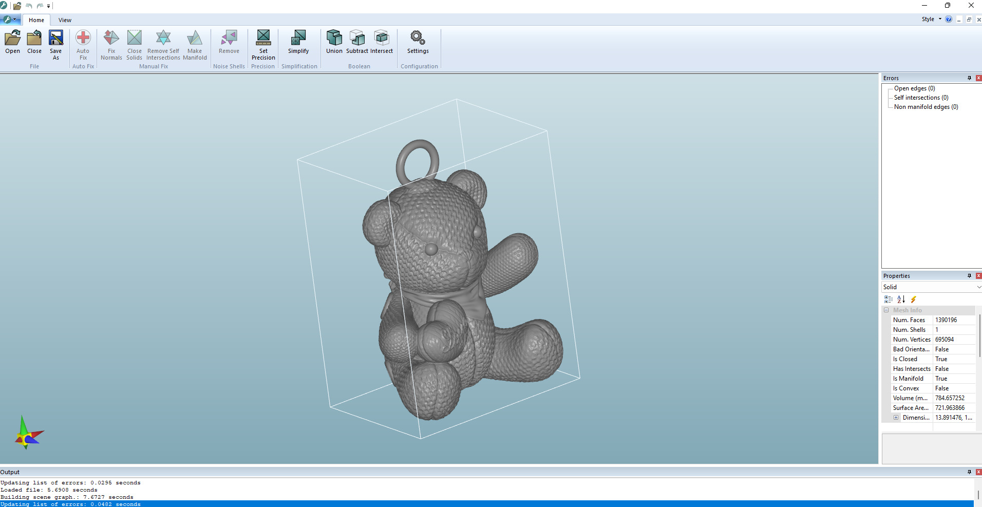 Bear pendant jewelry gold 3D print model_4