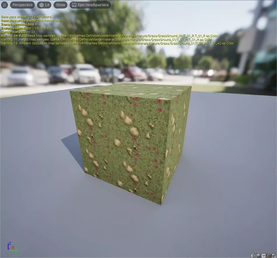 Game Ready PBR Stylized Grass Materials Pack Texture_0