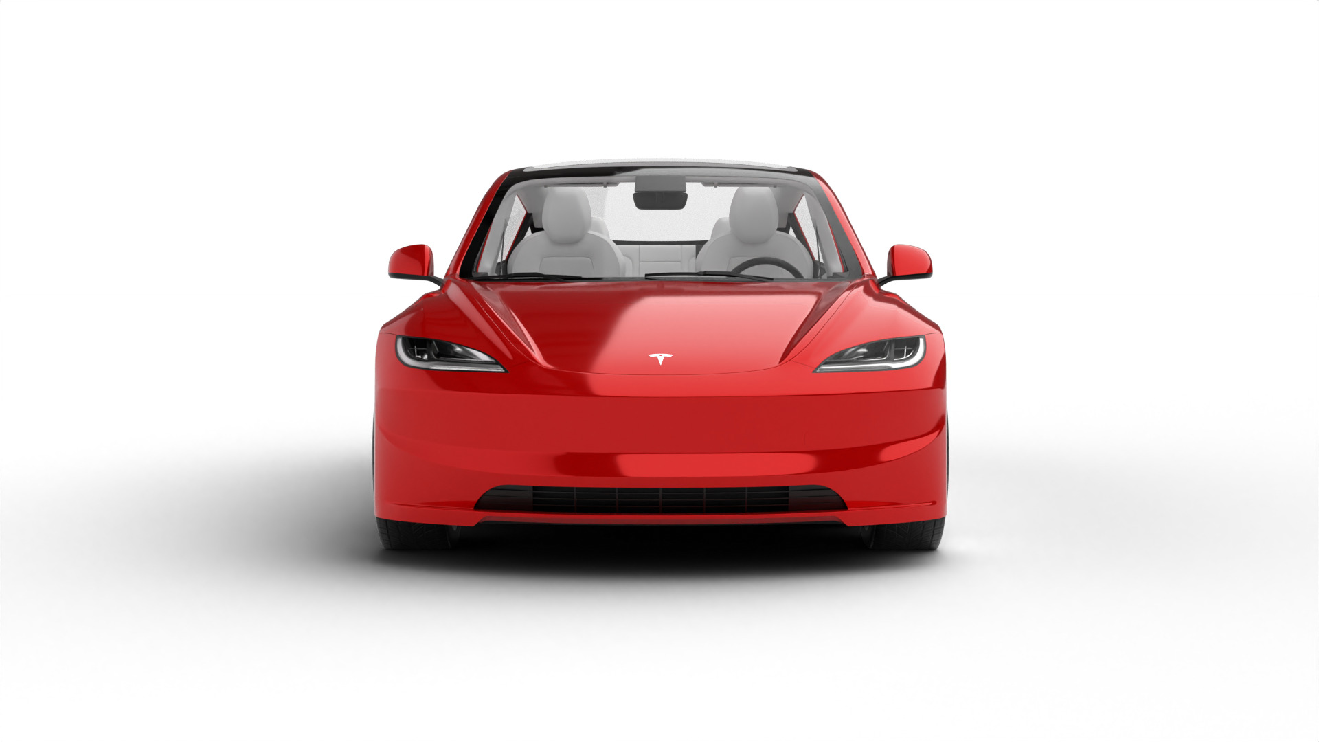 Tesla Model 3 2024 3d model 3D model_3