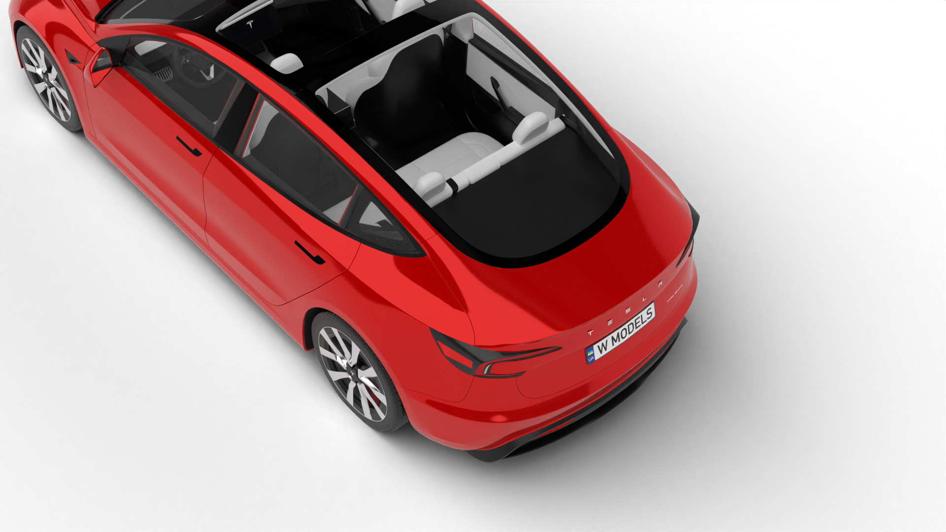 Tesla Model 3 2024 3d model 3D model_14