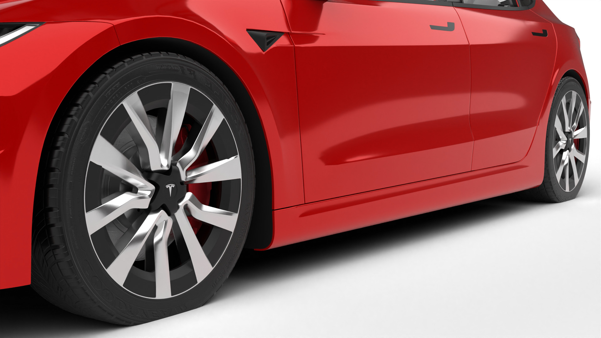 Tesla Model 3 2024 3d model 3D model_16