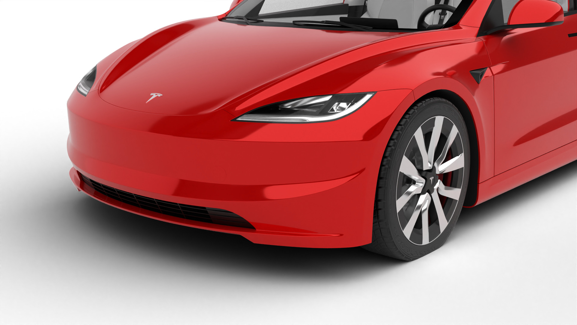 Tesla Model 3 2024 3d model 3D model_9